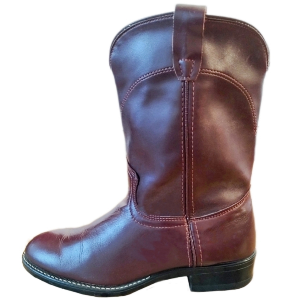Vintage Laredo 2067 Cordovan Leather Western Boots Men's 6 / Women's 7.5 - 8